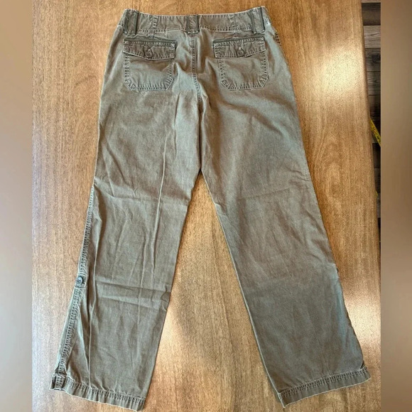 VTG Retro Eddie Bauer women’s brown pants 100% cotton - Picture 3 of 16